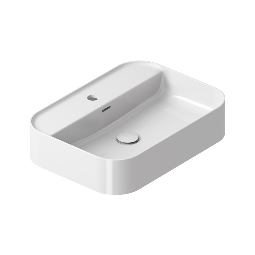 Ravak XJX01155005 - Umywalka nablatowa CERAMIC SLIM 55x40 cm ceramika/biała