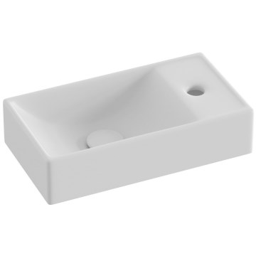 Ravak XJXP1240000 - Umywalka wisząca VEDA 40,8x22,2 cm ceramika/biała