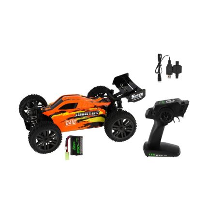 RC samochód zdalnie sterowany Buggy Bonzai 7,4V/850 mAh czarny/pomarańczowy