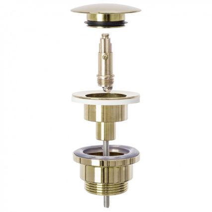 REA-A2360 - Odpływ umywalkowy CLICK-CLACK Ø 6,4 cm złoty