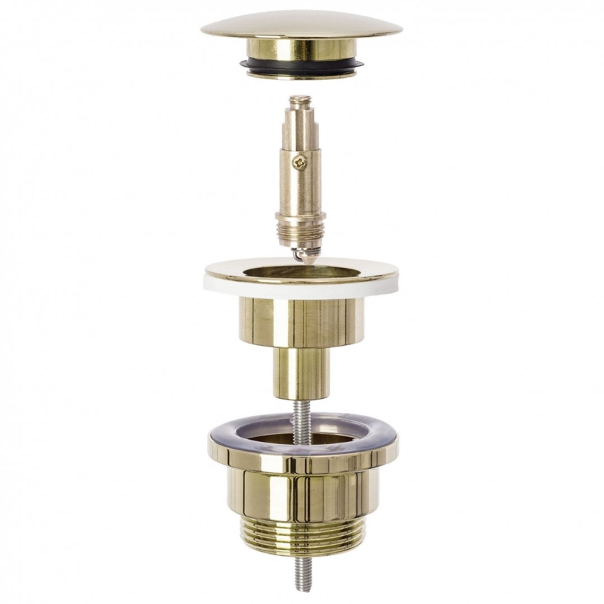 REA-A2360 - Odpływ umywalkowy CLICK-CLACK Ø 6,4 cm złoty