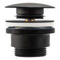 REA-A5216 - Korek umywalkowy CLICK-CLACK śr. 6,4 cm czarny