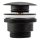 REA-A5216 - Korek umywalkowy CLICK-CLACK śr. 6,4 cm czarny
