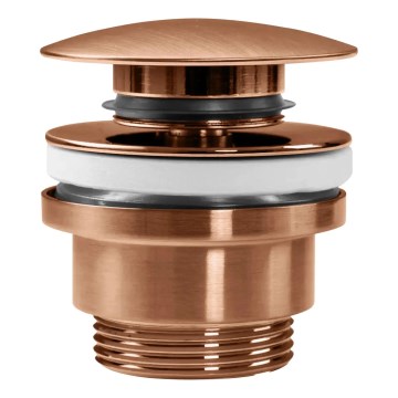 REA-A5632 - Korek umywalkowy CLICK-CLACK Ø 6,4 cm, szczotkowana miedź