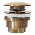REA-A8110 - Odpływ umywalkowy CLICK-CLACK śr. 6,4 cm złoty