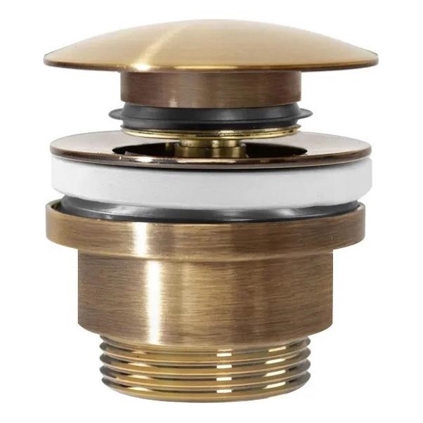REA-A8110 - Odpływ umywalkowy CLICK-CLACK śr. 6,4 cm złoty