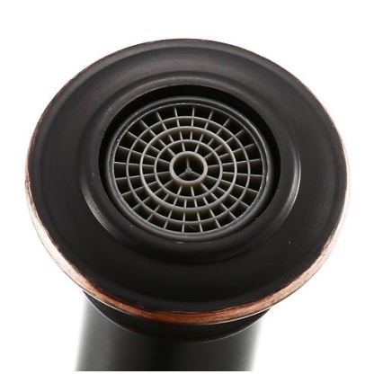 REA-B0227 - Bateria umywalkowa VINTAGE OLD 31 cm czarna