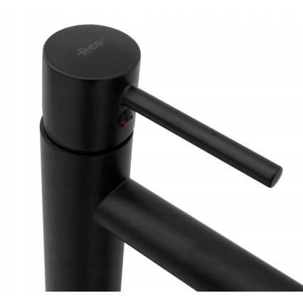 REA-B0229 - Bateria umywalkowa TESS 31,5 cm czarna