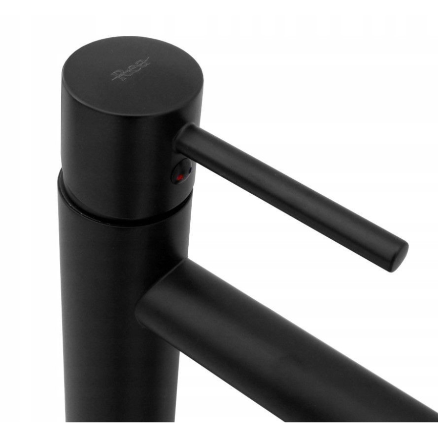 REA-B0229 - Bateria umywalkowa TESS 31,5 cm czarna