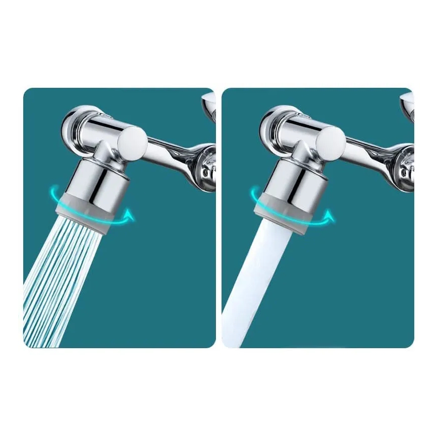 REA-B0660 - Obrotowa nasadka do baterii umywalkowej, chrom błyszczący