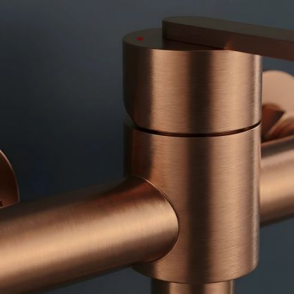 REA-B0974 - Zestaw prysznicowy z baterią ONTARIO miedziany