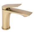 REA-B2703 - Bateria umywalkowa AVALON 16,5 cm szczotkowane złoto