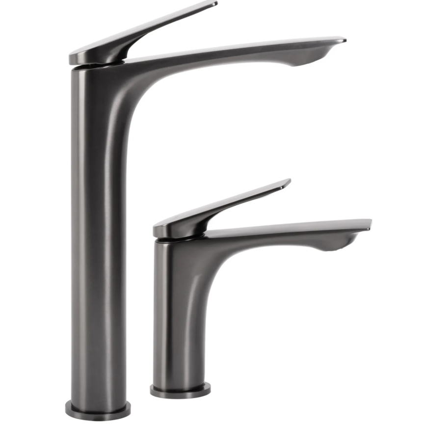 REA-B2704 - Bateria umywalkowa AVALON 30 cm tytanowa
