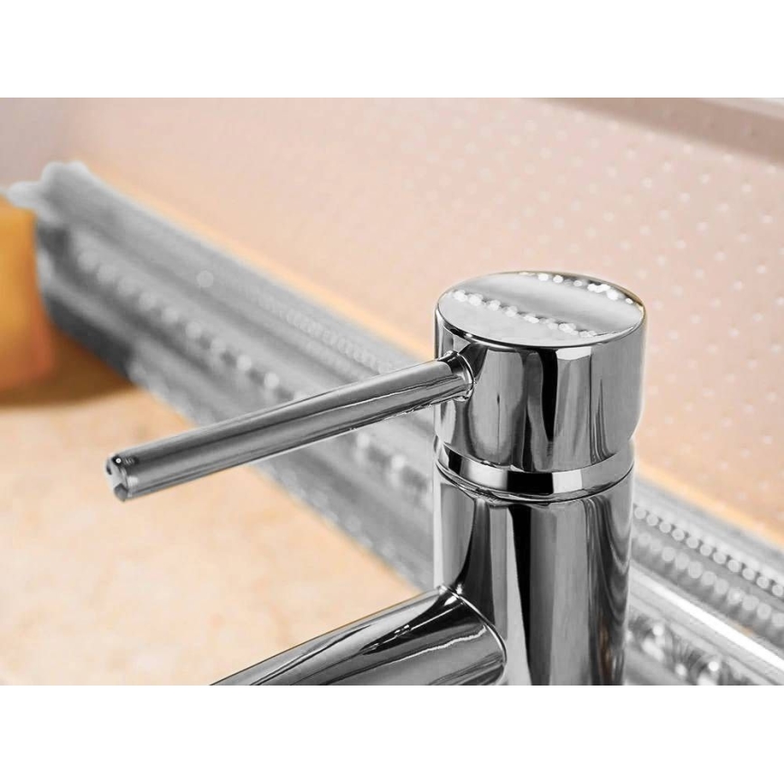 REA-B4101 - Bateria umywalkowa LUNGO 16,5 cm chrom błyszczący