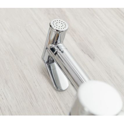 REA-B4106 - Bateria bidetowa z prysznicową słuchawką do montażu podtynkowego LUNGO błyszczący chrom