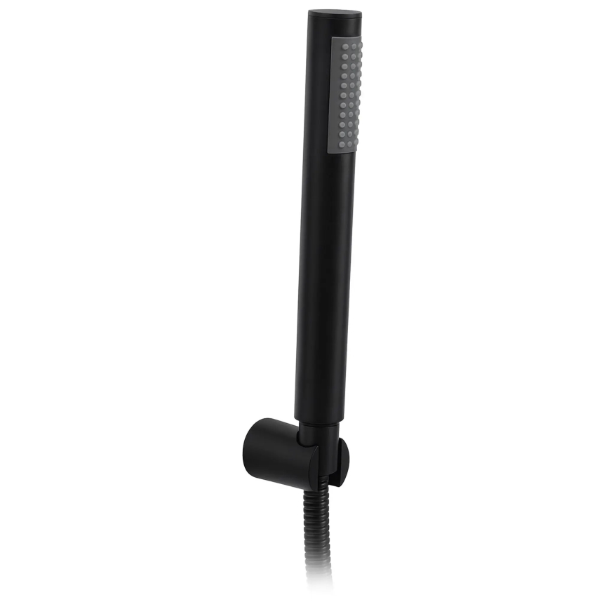 REA-B4523 - Zestaw wannowy PIXEL czarny mat