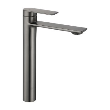 REA-B4584 - Bateria umywalkowa STORM 29,5 cm, tytanowa