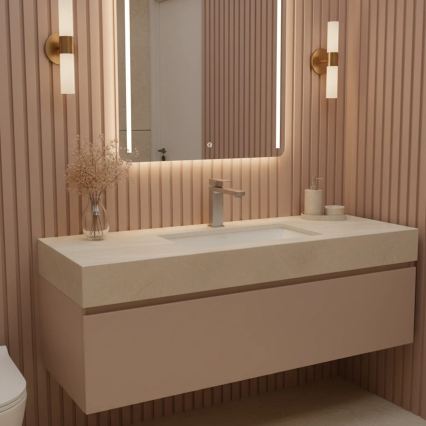 REA-B4589 - Bateria umywalkowa ARLO 17 cm nikiel