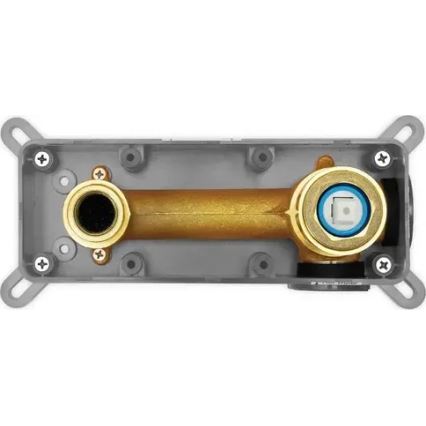 REA-B4600 - Bateria umywalkowa do montażu podtynkowego LUNGO szczotkowana miedź