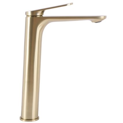 REA-B4895 - Bateria umywalkowa MARCO 27,5 cm szczotkowane złoto
