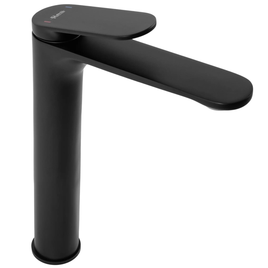 REA-B4896 - Bateria umywalkowa MARCO 27,5 cm czarna