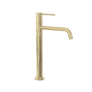 REA-B5002 - Bateria umywalkowa LUGANO 34 cm złota