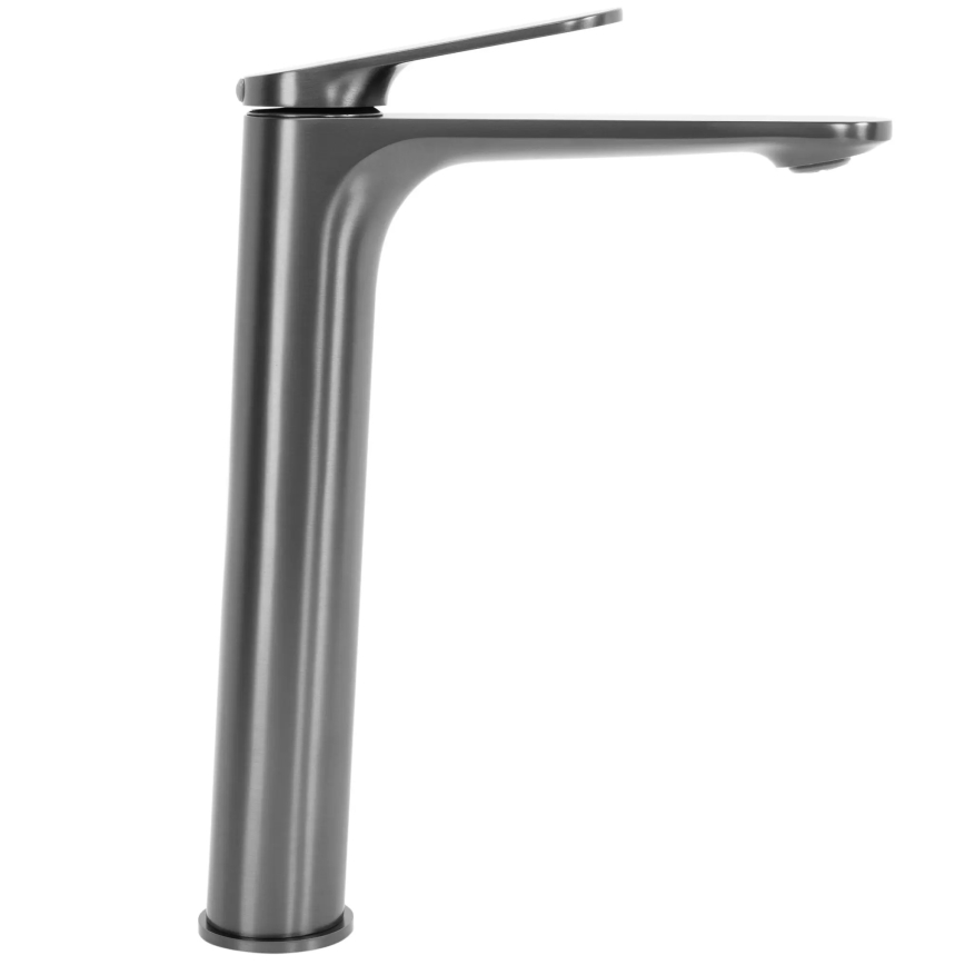 REA-B5062 - Bateria umywalkowa MARCO 27,5 cm tytanowa