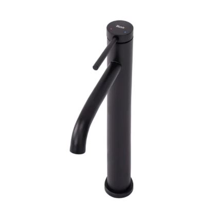 REA-B5325 - Bateria umywalkowa CLIF 29,5 cm czarny mat