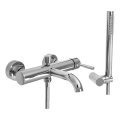 REA-B6641 - Zestaw wannowy LUNGO chrom błyszczący