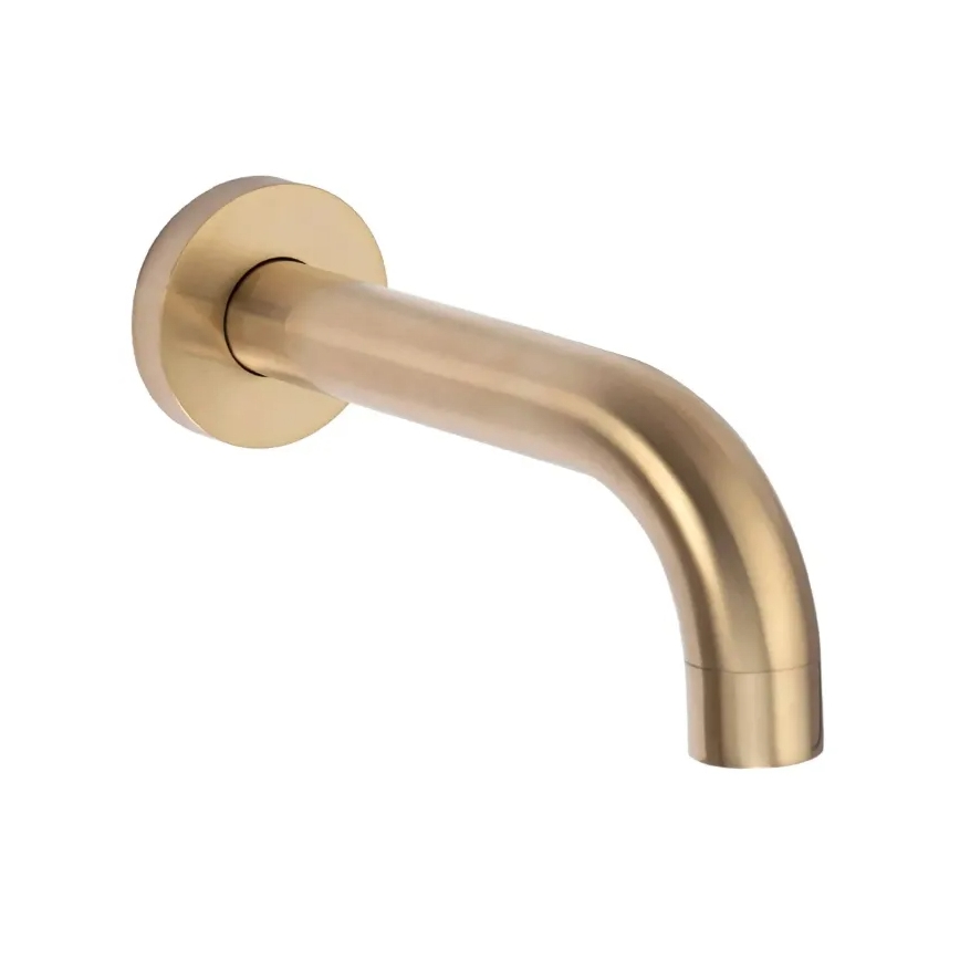 REA-B7503 - Zestaw wannowy LUNGO z baterią podtynkową, szczotkowane złoto