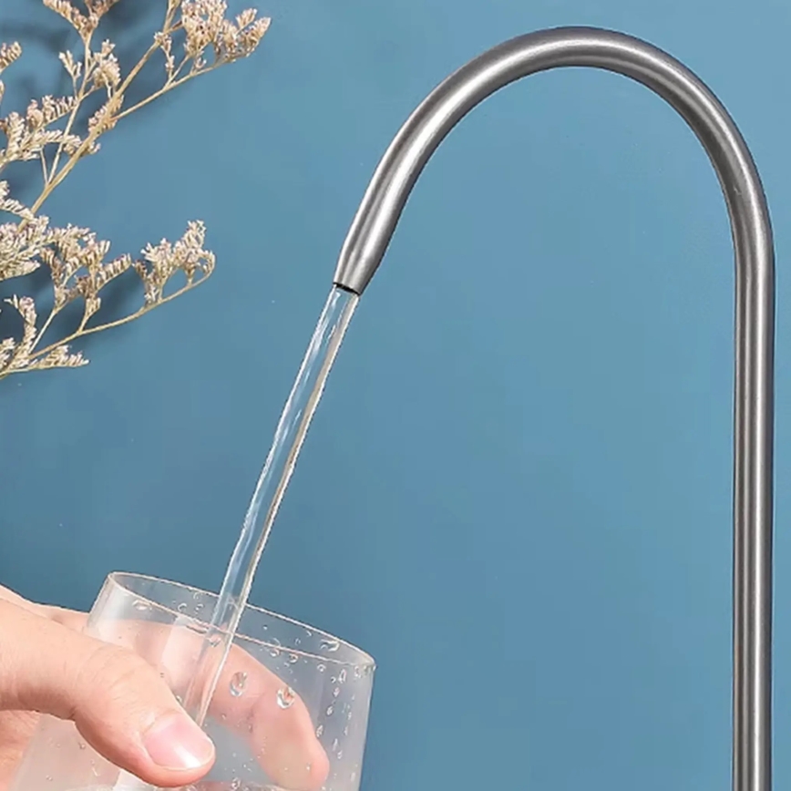 REA-B7563 - Bateria zlewozmywakowa z wyciąganą wylewką i funkcją filtracji ECO FRESH 37,5 cm nikiel