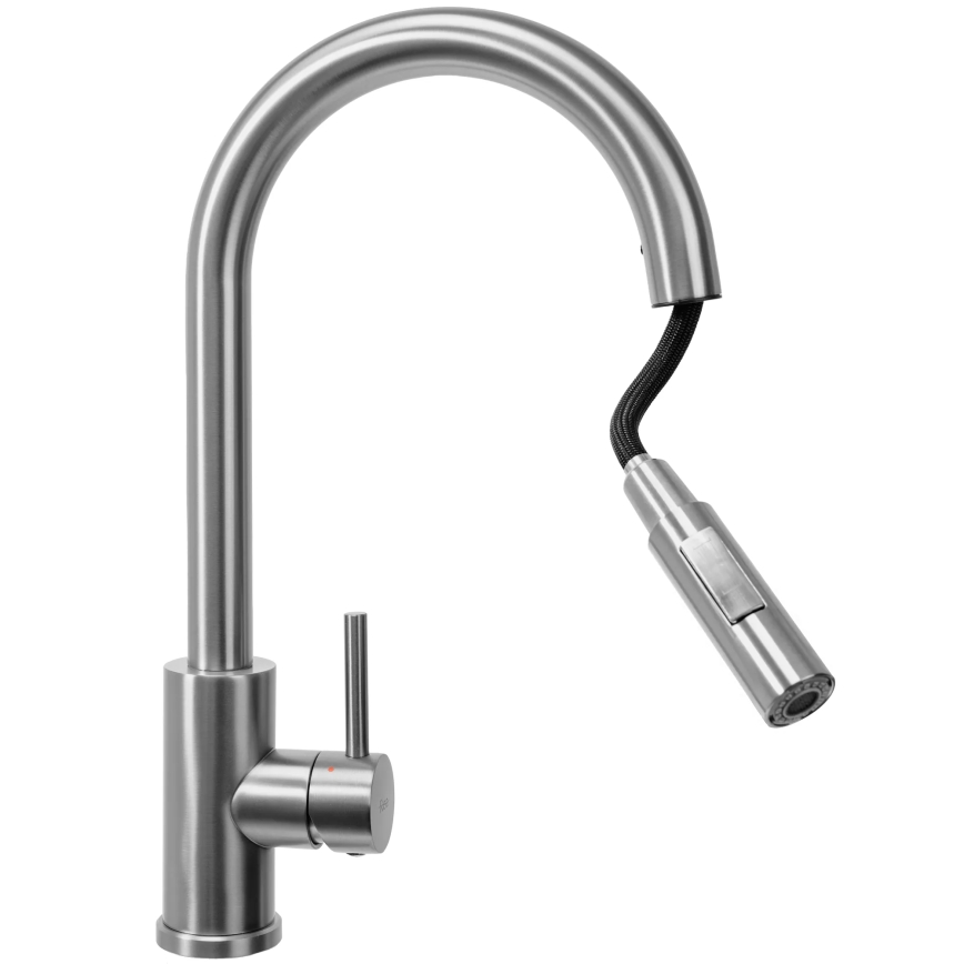 REA-B9146 - Bateria kuchenna z wysuwaną słuchawką FRESH 39,5 cm nikiel