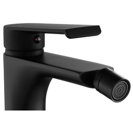 REA-B9965 - Bateria bidetowa HASS 14,5 cm, czarny mat