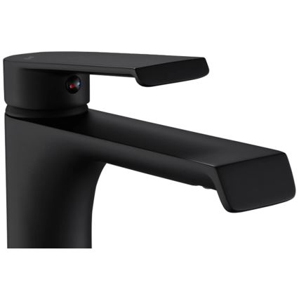 REA-B9966 - Bateria umywalkowa HASS 28 cm, czarna matowa