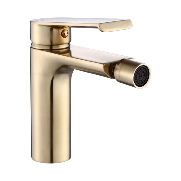 REA-B9970 - Bateria bidetowa HASS 14,5 cm szczotkowane złoto