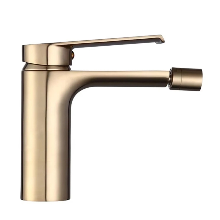 REA-B9970 - Bateria bidetowa HASS 14,5 cm szczotkowane złoto