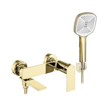 REA-B9985 - Zestaw wannowy STORM złoty