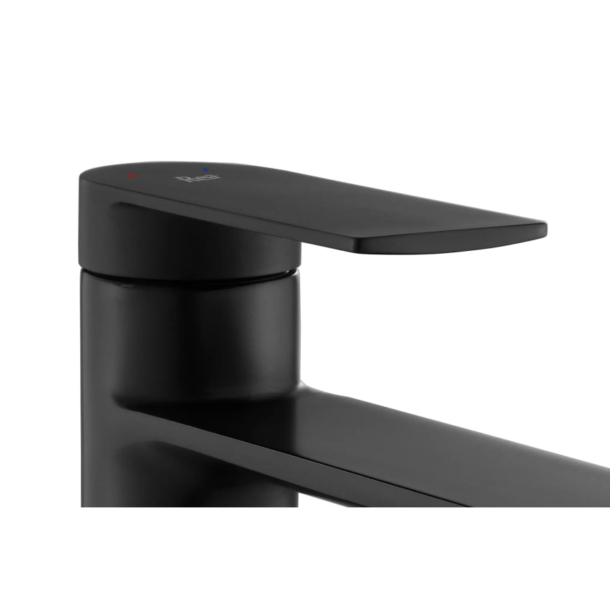 REA-B9986 - Bateria umywalkowa STORM 15 cm, matowa czerń