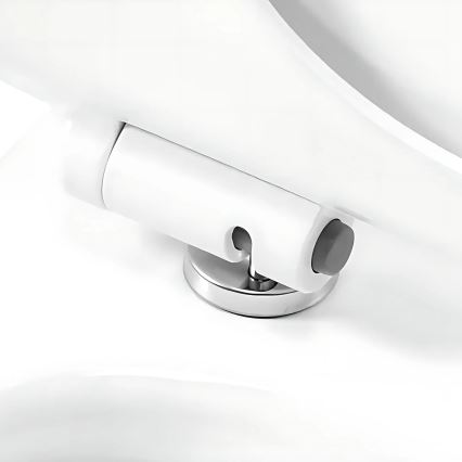 REA-C1652 - WC wiszące z deską sedesową GUSTAVO RIMLESS ceramika/biała