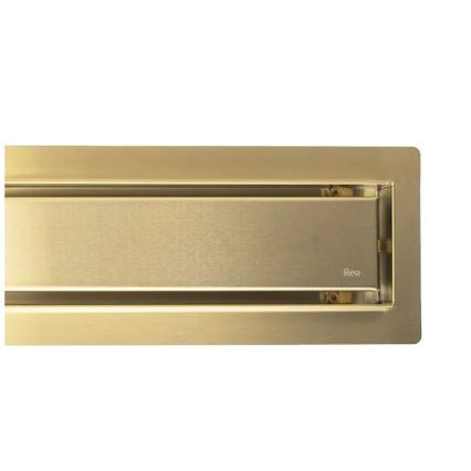 REA-G2702 - Odpływ liniowy NEOX PRO 70 cm, stal nierdzewna/szczotkowane złoto