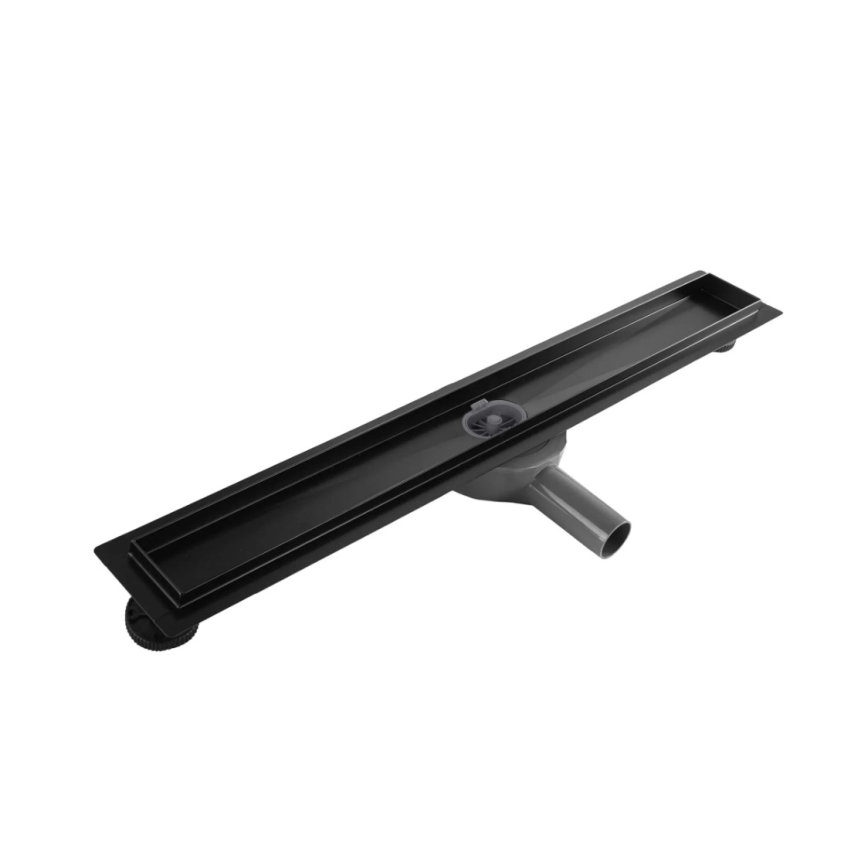 REA-G7802 - Rynna odpływowa NEOX PRO 70 cm stal nierdzewna/czarny