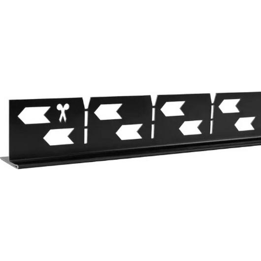 REA-K3218 - Listwa spadkowa 140 cm czarna