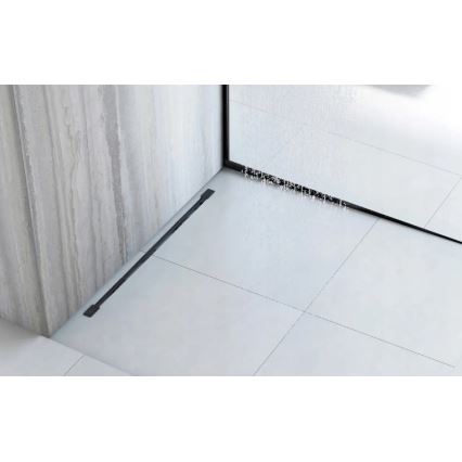 REA-K3218 - Listwa spadkowa 140 cm czarna