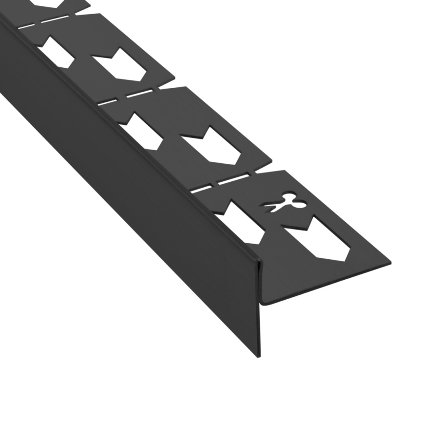 REA-K3218 - Listwa spadkowa 140 cm czarna