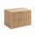 REA-M0408 - Wisząca szafka łazienkowa pod umywalkę MONO 60x47 cm beżowa