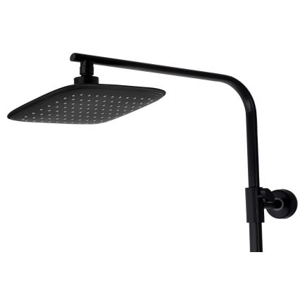 REA-P7101 - Zestaw prysznicowy z baterią termostatyczną TOM, matowa czerń