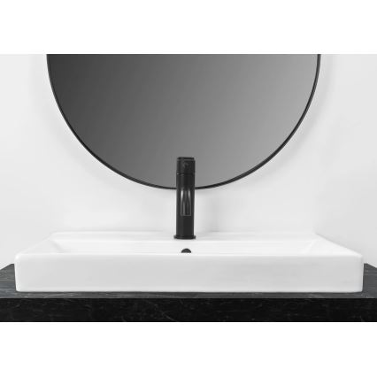 REA-U3326 - Umywalka wpuszczana MANDY 46x60 cm ceramika/biały połysk