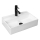 REA-U5000 - Umywalka nablatowa VALERIA 35,5x50,5 cm ceramika/biały połysk