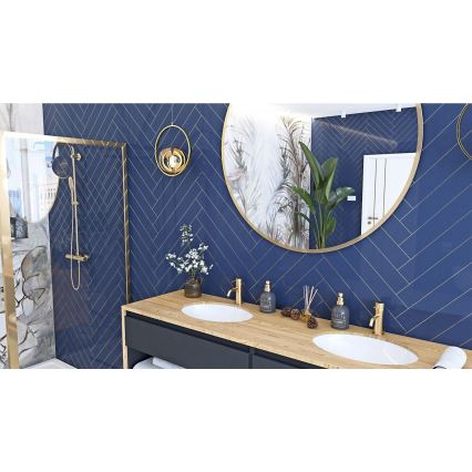 REA-U6330 - Umywalka wpuszczana NEL 39x47,5 cm ceramika/biały połysk