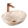 REA-U6361 - Umywalka nablatowa SOFIA 34,5x41 cm ceramika/beżowa/imitacja kamienia